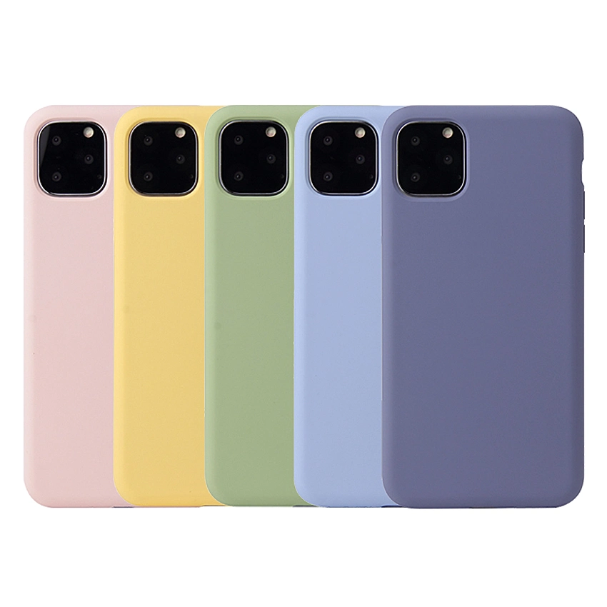 Wholesale Price Mobile Phone Silicone Case for iPhone7 Xr 14 PRO Max Back Cover Soft Shell Cell Phone Accessories