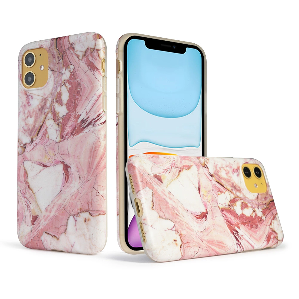 Custom Bulk TPU IMD Marble Cell Phone Case for iPhone 11 12 13 PRO Max