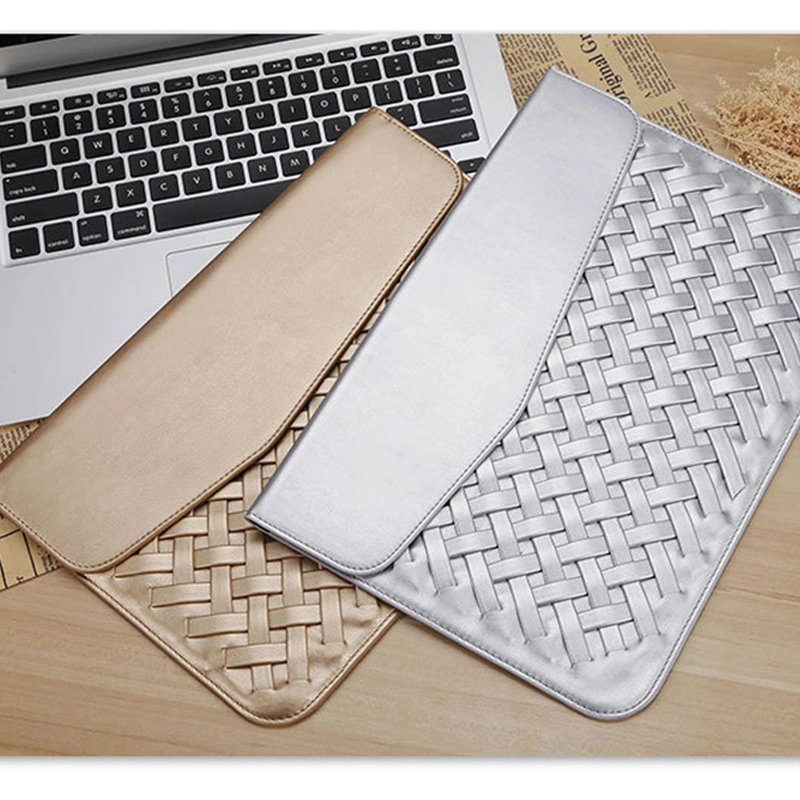 Sh2030 Woven Bag for MacBook Air Luxury Universal PRO iPad Tablet Leather Case Custom Laptop Sleeve