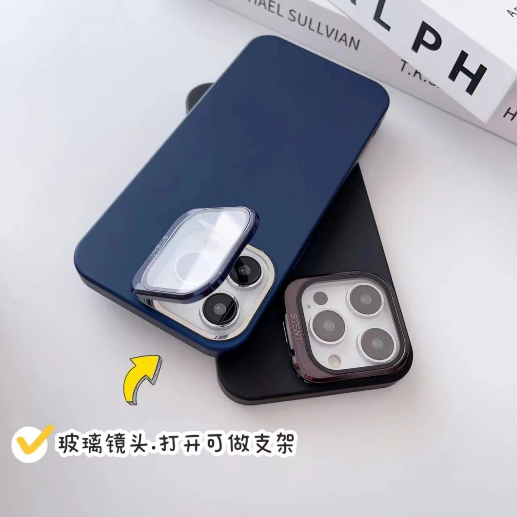 2023 New Phone Case with Glass Camera Protector Holder for iPhone13/13 PRO/14/14 PRO /14 PRO Max