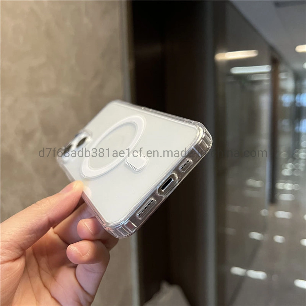 Original OEM Magnetic Clear Phone Case for iPhone 13 14 PRO Max