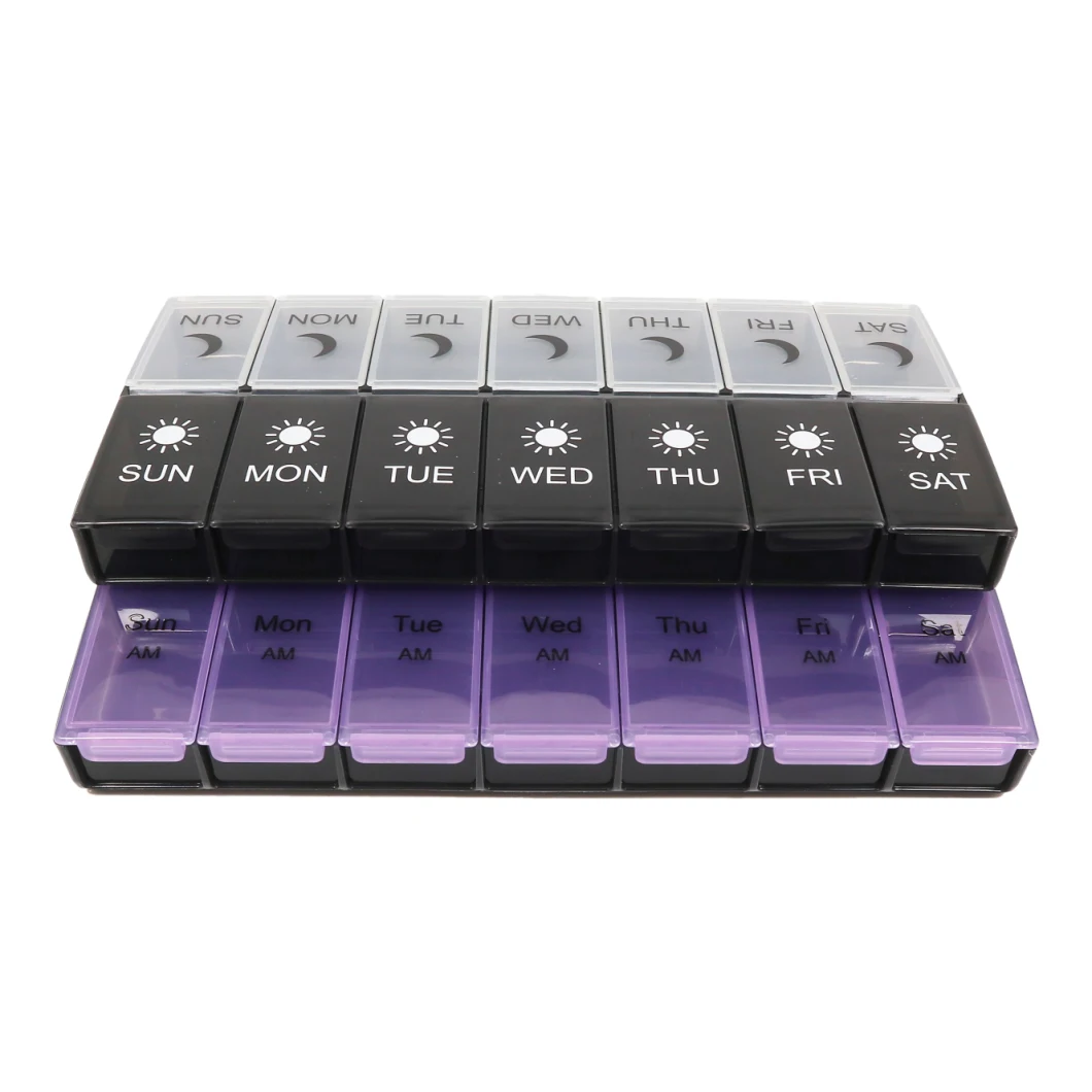 Reusable Universal Affordable PP Tablet Pill Box Case to Hold Vitamin