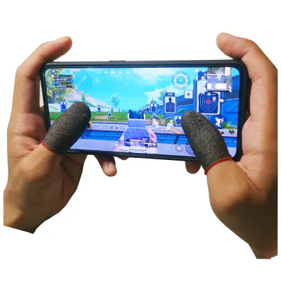 24 Nadeln schlafsichere professionelle Touchscreen-Daumen-Finger-Ärmel für Gaming-Handy Pubg