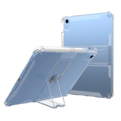 Klarer Acryl-PC-Ständer, flexible TPU-Tablet-Hülle für iPad Air 4/5 10,9 Zoll 2020 2022